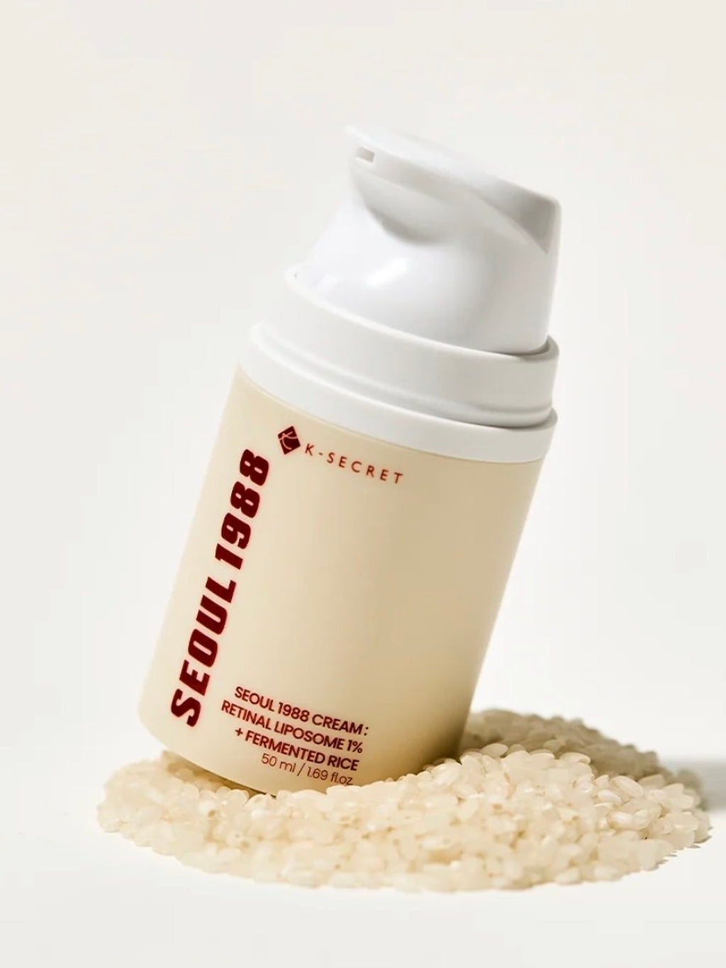 K-Secret Seoul 1988 Cream: Retinal 1% + Arroz fermentado