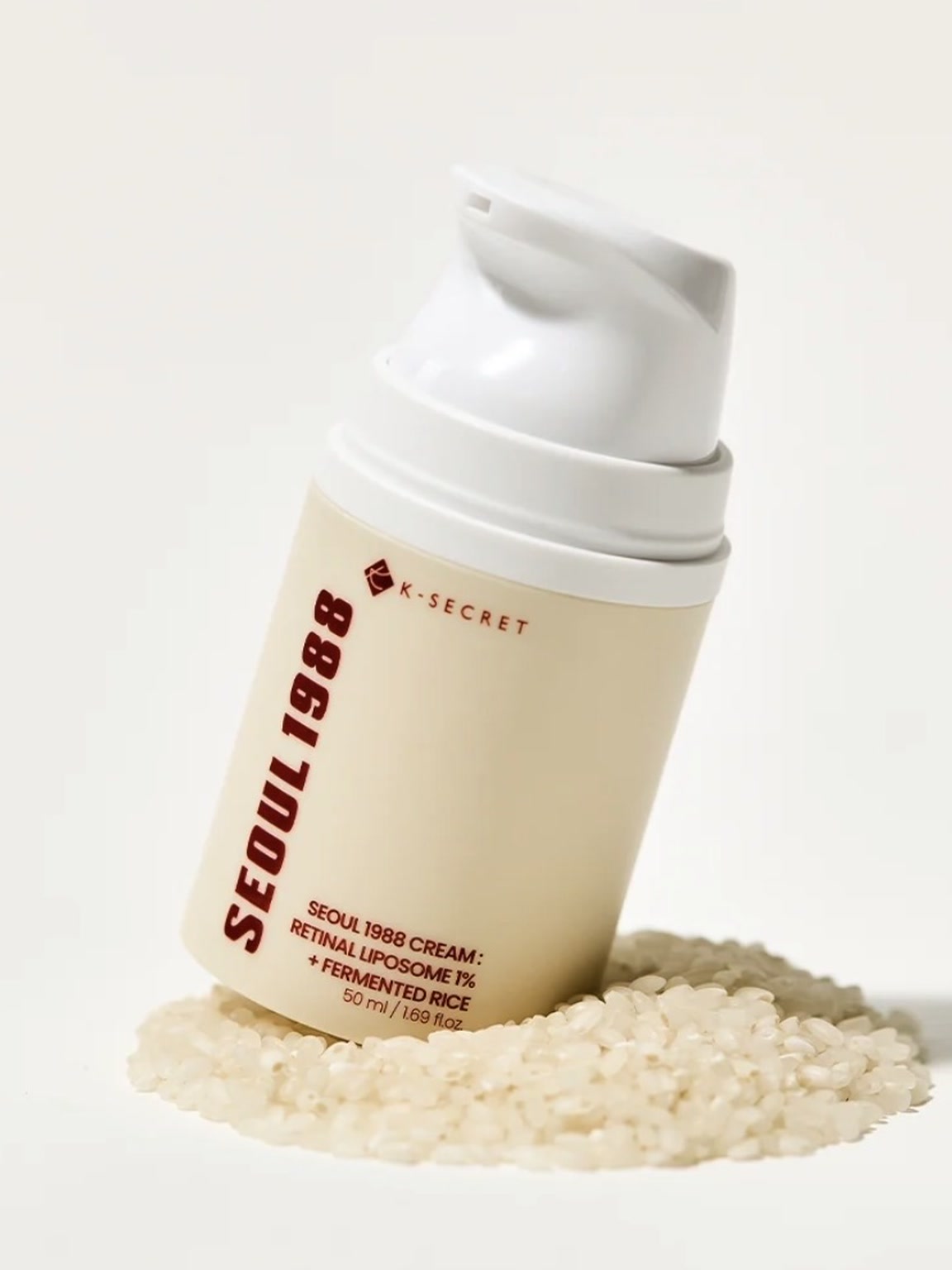 K-Secret Seoul 1988 Cream: Retinal 1% + Arroz fermentado